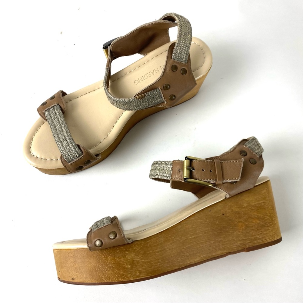 Madison Harding Platform Sandals size 8 2.75”